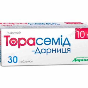 Torasemid-Darnytsia (torasemide) tablets 10 mg №30