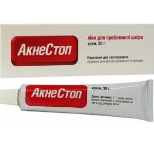 Acnestop (azelaic acid) cream 0.2 g. tube 30 g.