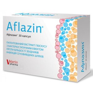 Aflazin (hibiscus extract) capsules 200 mg. №30