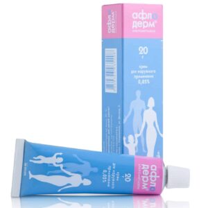 Afloderm (alclometasone) cream 0.5 mg/g. 20 g. tube