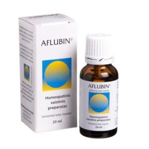 Aflubin (Aconitum D6) oral drops 20 ml.