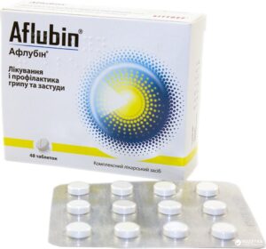 Aflubin (Aconitum D6) tablets №48