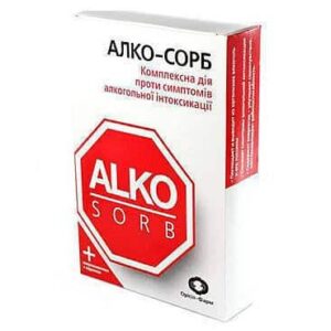 Alco-sorb (succinic acid, silicon dioxide, taurine) powder 7.5 g. N4