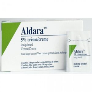 Aldara (imiquimod) cream 5% 250 mg. sachet №12