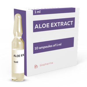 Aloe (aloes extractum siccum) extract ampoules 1ml. №10