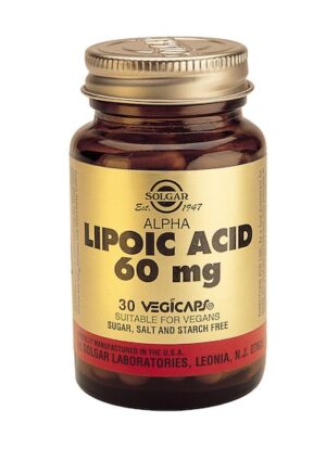 Alpha-lipoic acid (alpha-lipoic acid) capsules 60 mg. №30