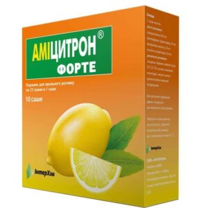 Amicitron forte (paracetamol) powder for oral solution 23g. sachet №10