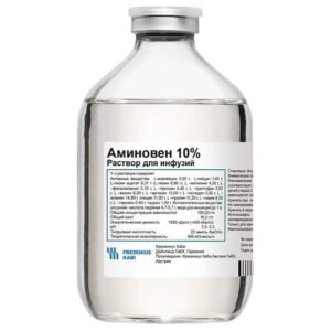 Aminoven 10pct solution for infusions 1000 ml. vial №1