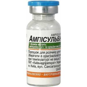 Ampisulbin (Ampicillin, Sulbactam) 1.5 g. vial