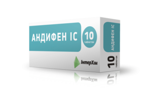 Andifen ІS (metamizole sodium monohydrate) tablets №10