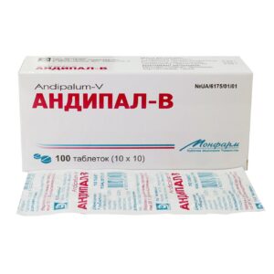 Andipal-V (metamizole sodium) tablets №100