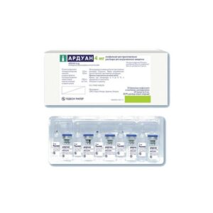 Arduan (pipecuronium bromide) lyophilisate for solution for injections 4 mg. vial №25