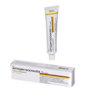 Argedin-Bosnalek (Silver Sulfadiazine) cream 1% 40 g. tube for external use