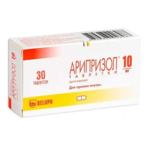 Ariprizol (aripiprazole) tablets 10 mg. №30