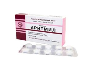 Aritmil (amiodarone hydrochloride) tablets 0.2 №50