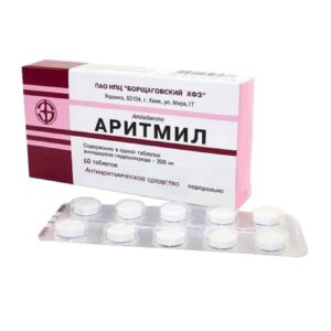 Aritmil (amiodarone hydrochloride) tablets 0.2 №50