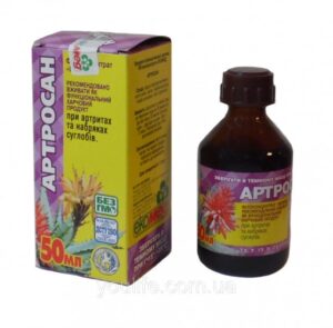 Artrosan (extracts of aloe leaves) 50 ml.