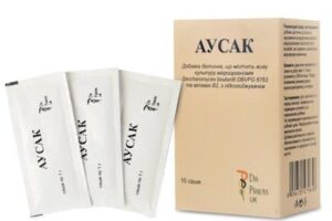 Ausak (microorganism culture Saccharomyces boulardi) sachet №10