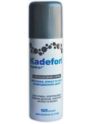 Cadefort (kaolin) powder spray 125 vial with raspіl.