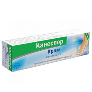 Canespor (bifonazole) cream 1% 15 g. tube