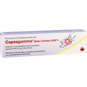 Capsagama (Capsaicin) cream 40 g.