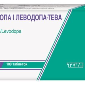 Carbidopa i levodopa (carbidopa) tablets 25 mg/250 mg. №100