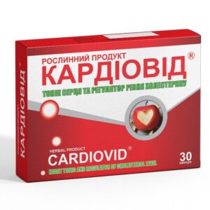 Cardiovid (Arjuna Bark) capsules №30