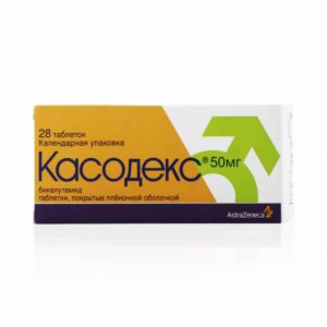 Casodex (bicalutamide) coated tablets 50 mg. №28