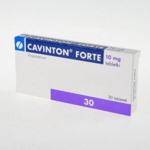 Cavinton forte (vinpocetin) tablets 10 mg. №30