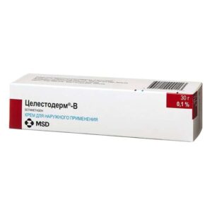 Celestoderm V (betamethasone) cream 30 g.