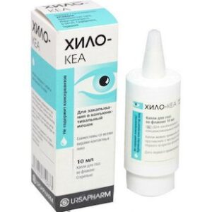 Chilo-Cea (hyaluronic acid, dexpanthenol) eye drops 10 ml. №1