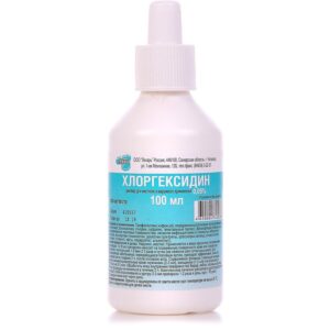 Chlorhexidine solution 0.05% 100 ml. Vial