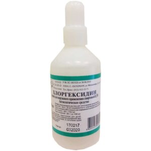 Chlorhexidine solution 0.05% 50 ml. Vial