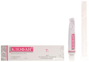 Clofan (clotrimazole) cream vagynal 10% 7 g. tube