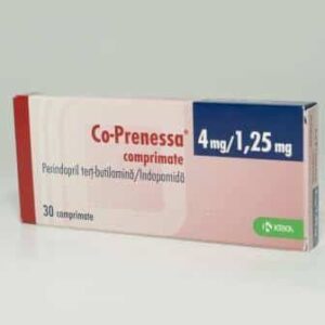 Co-Prenesa (perindopril tert-butylamine, Indapamide) tablets 4 mg/1.25 mg. №30