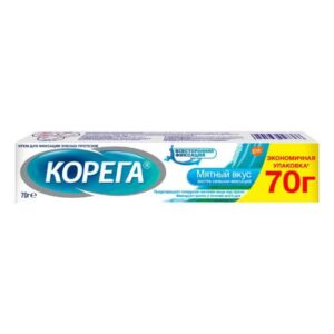 Corega Extra (sodium-magnesium-zinc) fixing cream 70 g.