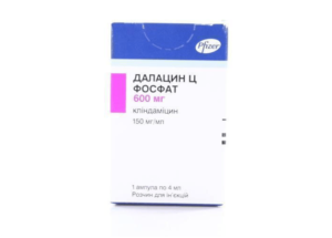 Dalacin K Fosfat (clindamycin) 150 mg/ml. 4 ml. №1