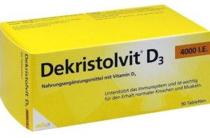 Decristol D3 (vitamin D3) 2000 MO tablets №30