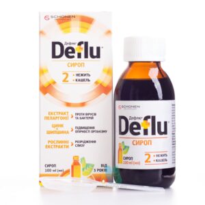 Defliu (colloidal silver solution) syrup 100 ml.