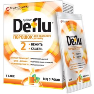 Defliu (colloidal silver solution) powder for oral solution sachet №8