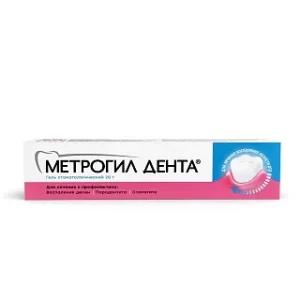 Dentagel (metronidazole benzoate, chlorhexidine digluconate) gel 20 g. tube