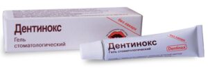 Dentinox-gel N 10 g. tube