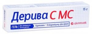 Deriva S MS (adapalene, clindamycin) gel 15 g. tube