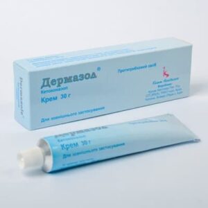 Dermazol (ketoconazole) cream 2% 30 g.