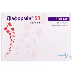 Diaformin - Metformin 500 mg.