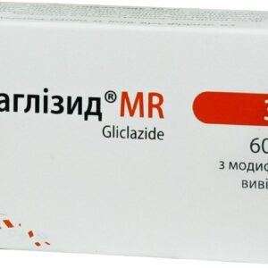 Diaglizid MR (gliclazide) tablets with prolonged release 30 mg. №30