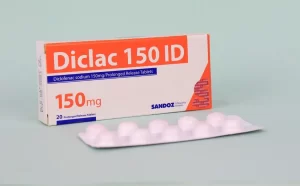 Diclak ID (diclofenac) tablets with modified release 150 mg. №20