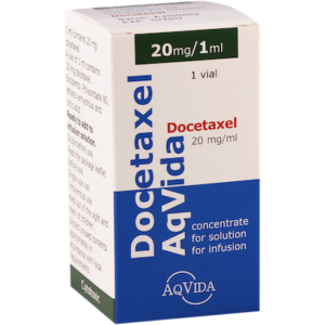 Docetaxel (docetaxel) concentrate for infusions 20 mg/ml. 1ml. (20 mg.) vial №1