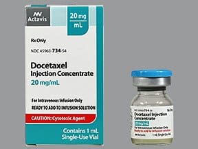 Docetaxel (docetaxel) concentrate for solution for infusions 10 mg/ml. 2 ml. (20 mg.) vial №1