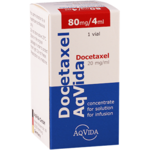 Docetaxel (docetaxel) concentrate for infusions 20 mg/ml. 4 ml. (80 mg.) vial №1